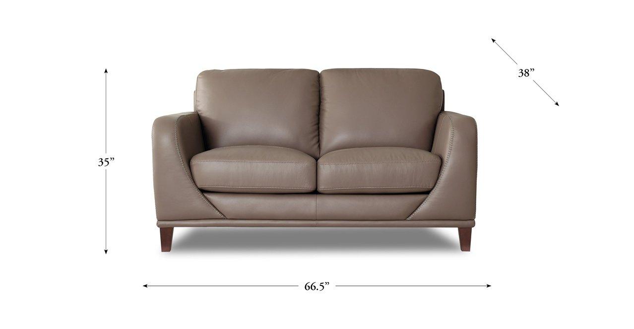 Soma Leather Sofa Collection - Hydeline USA